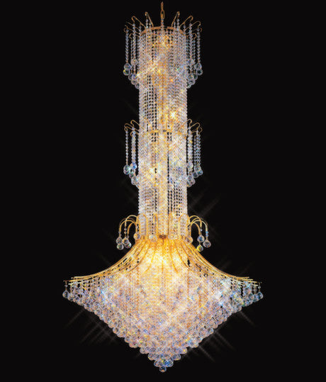 Artistry Lighting Toureg Collection Crystal Chandelier 44x72, Gold