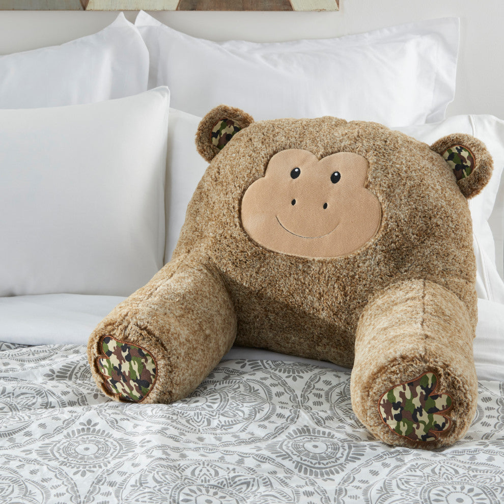 Mina Victory N2274 Plush Animal, BROWN, 21" X 16"
