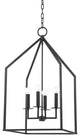 Lena 4-Light Large Pendant Aged Iron