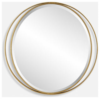 Uttermost - 09991 - Mirror - Rhodes - Antiqued Gold Leaf