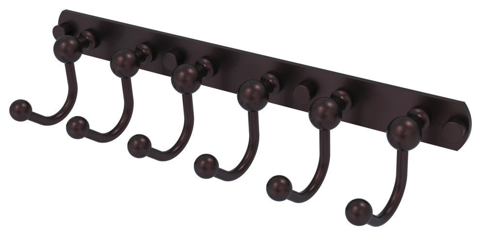 Prestige Skyline 6 Position Tie and Belt Rack, Antique Bronze