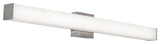 Tad 36" LED Vanity, 120-277V, 5 CCT, Satin Nickel