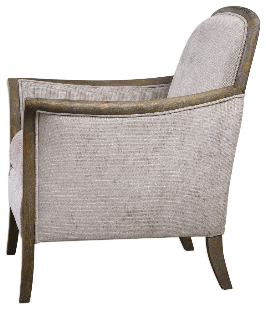 Uttermost Brittoney Taupe Armchair
