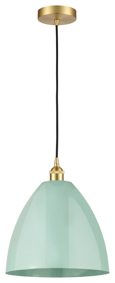 Innovations 616-1P-SG-MBD-12-SF 1-Light Mini Pendant, Satin Gold