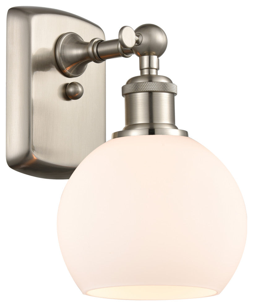 Innovations 516-1W-SN-G121-6-LED 1-Light Sconce, Brushed Satin Nickel