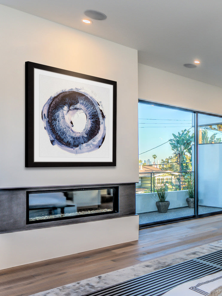 "Sphere With Sadness" Framed Art Print