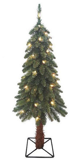 Alpine Green Tree 166 Tips 35 Clear Lights, 3'x16"