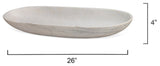 Long Oval Marble Bowl
