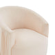 London Peche Pleated Swivel Chair