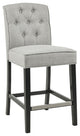 Madison Park Marian Tufted Back 26" Counter Stools, Grey