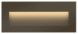 Hinkley Taper Landscape Light, Bronze, Wide Horizontal Step Light