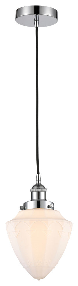 Innovations 616-1PH-PC-G661-7-LED 1-Light Mini Pendant, Polished Chrome