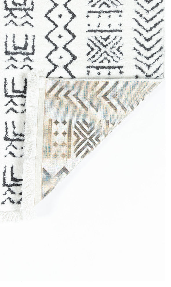 Novogratz by Momeni Ferris Cali Geometric Ivory Area Rug 2' X 3'
