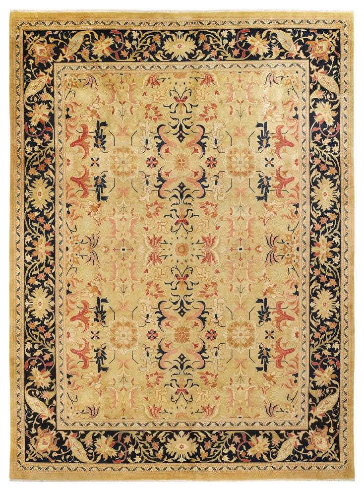 Mogul, One-of-a-Kind Hand-Knotted Area Rug Green, 9'2"x12'4"
