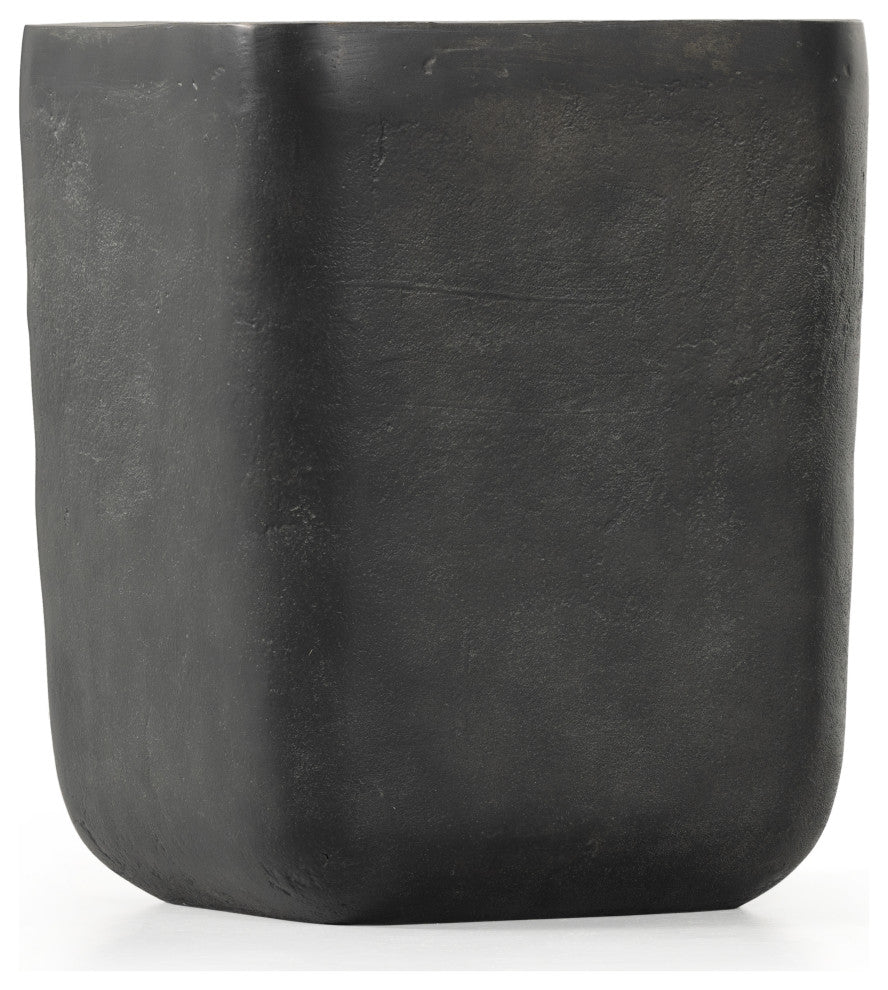 Basil Outdoor Square Drink Table-Grey