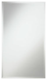 Metropolitan 22" Contemporary Mirror, Clear