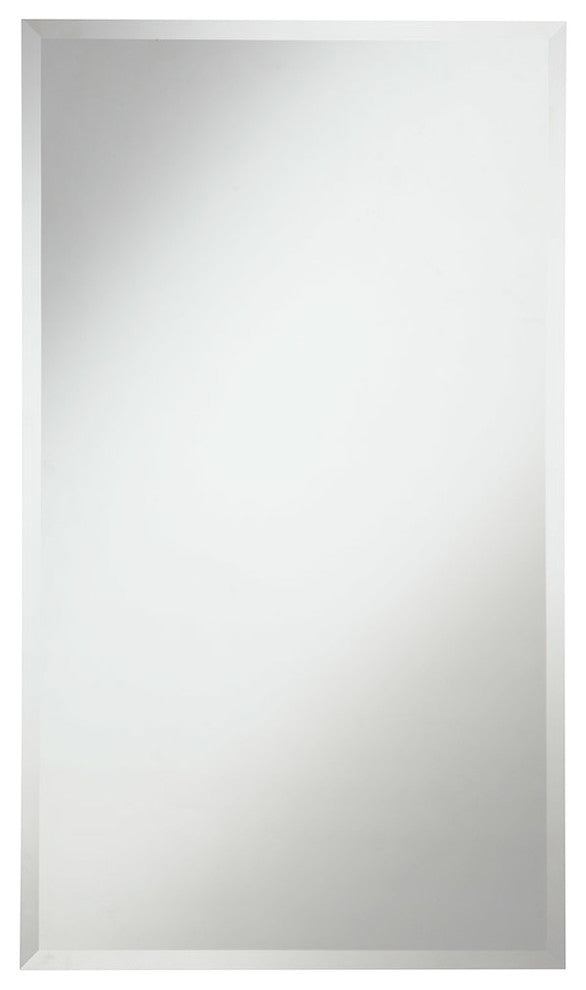 Metropolitan 22" Contemporary Mirror, Clear