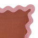 Scalloped Throw Pillow, Pink, Terracotta