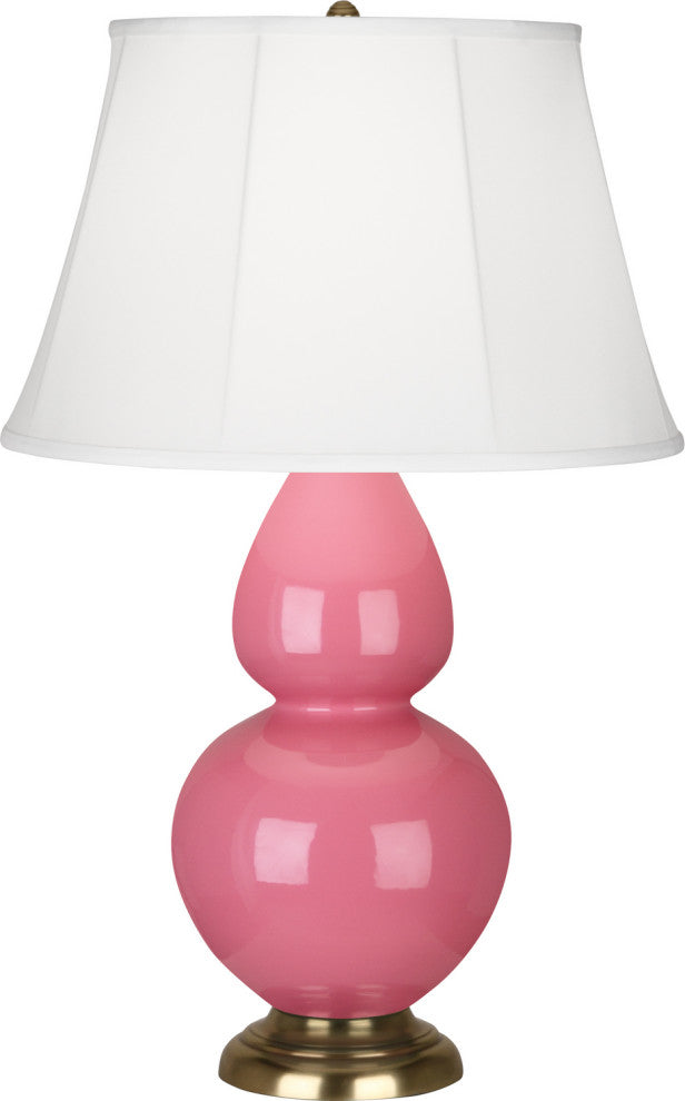 Robert Abbey RA-1607 1-Light Table Lamp, Double Gourd