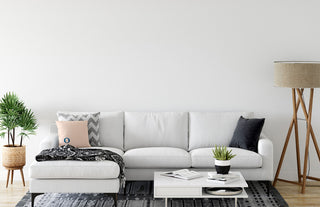 26"x26" Modern Monogram Decorative Throw Pillow, Autumn Blue