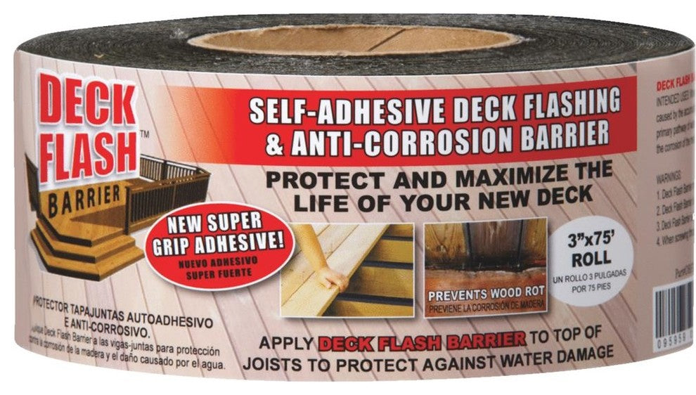 CPI DFB375 Deck Flash Barrier Joist Tape, 3 Inch x 75 Feet