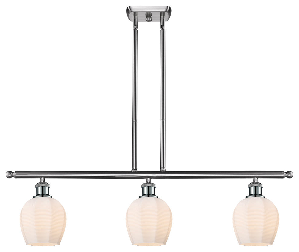 Innovations 516-3I-SN-G461-6 3 Light Island Light, Brushed Satin Nickel