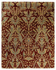 Ganga One-of-a-Kind Handmade Area Rug Red, 8' 3" x 10' 1"