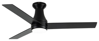 48-inch Modern 3CCT LED Black Ceiling Fan with Remote