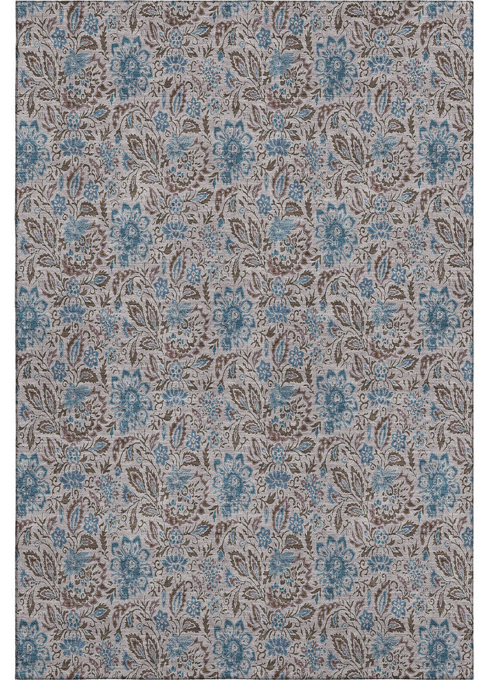 Premium Machine Washable Mayfield AMF660 Mocha 9' x 12' Rug