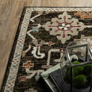 Adeline Vintage Bohemian Brown/ Multi Area Rug Runner 2'3" x 8'