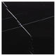 Neromarquina Polished 12x12 Micro Beveled Marble Tile
