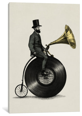 "Music Man" by Eric Fan, 18x12x1.5