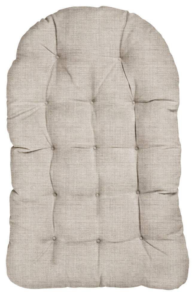 Sunbrella Egg Chair Cushion, Cast Silver