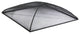 Sunnydaze Square Fire Pit Spark Screen Black Steel Mesh Cover, 36"