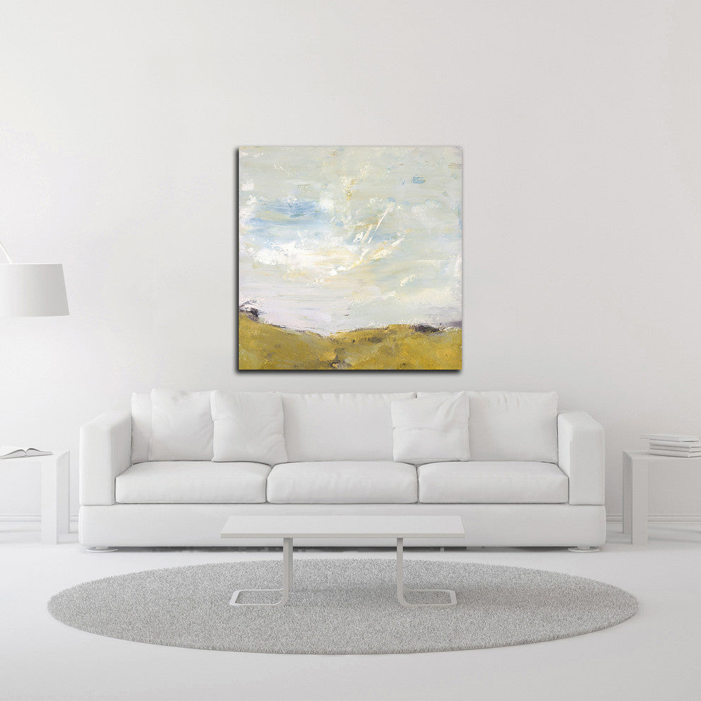 Where Creativity and Calm Convene by Lisa Mann Fine Art, , 30"x30"