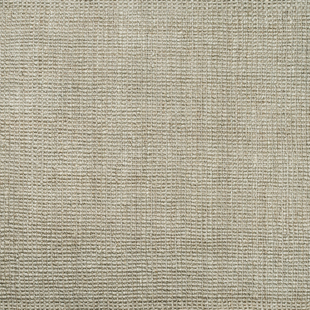Pata Hand Woven Chunky Jute Gray 5' Square Area Rug