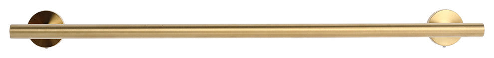 Elizabeth 24 in. Wall Mounted Towel Bar in Brass Gold