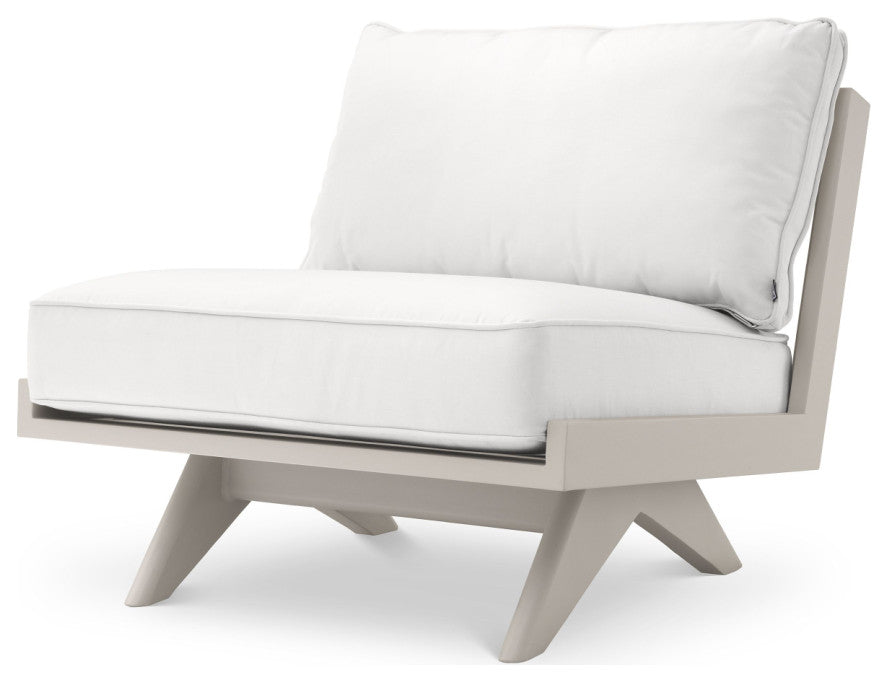 Sand Finish Cushioned Outdoor Chair | Eichholtz Lomax
