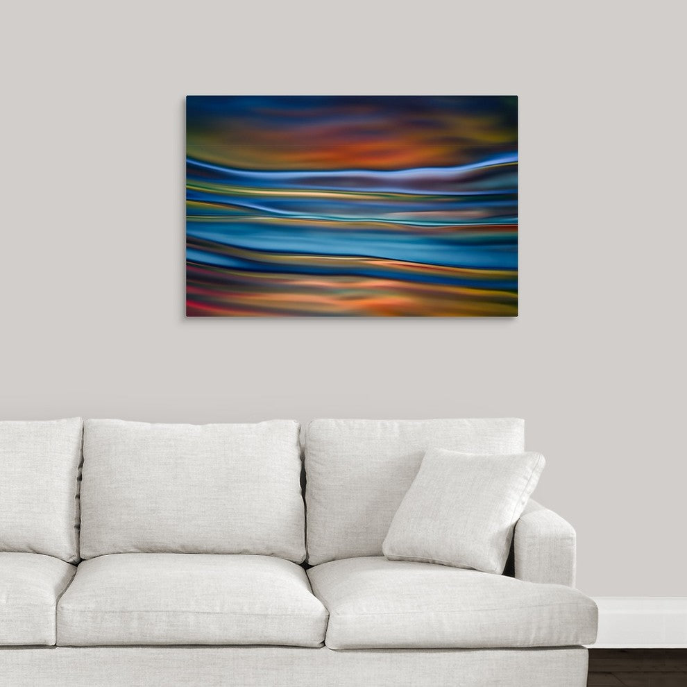 "Incoming Tide" Wrapped Canvas Art Print, 36"x24"x1.5"