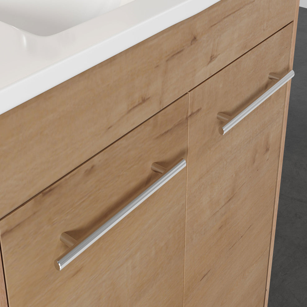 Jenny Oak Natural Vanity Kit, 24" Wide