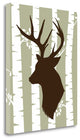 "Deer 2 Woods" By Tamara Robinson, Giclee Print on Gallery Wrap Canvas