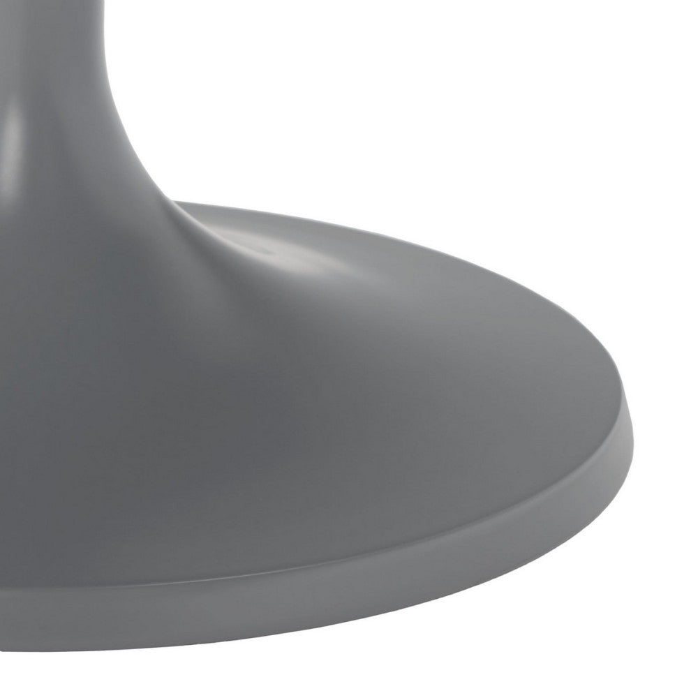 Safavieh Platina Table, Dark Grey