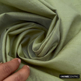 Light Green Art Silk Fabric By The Yard, 6 Yards For Curtain, Dress Wholesale