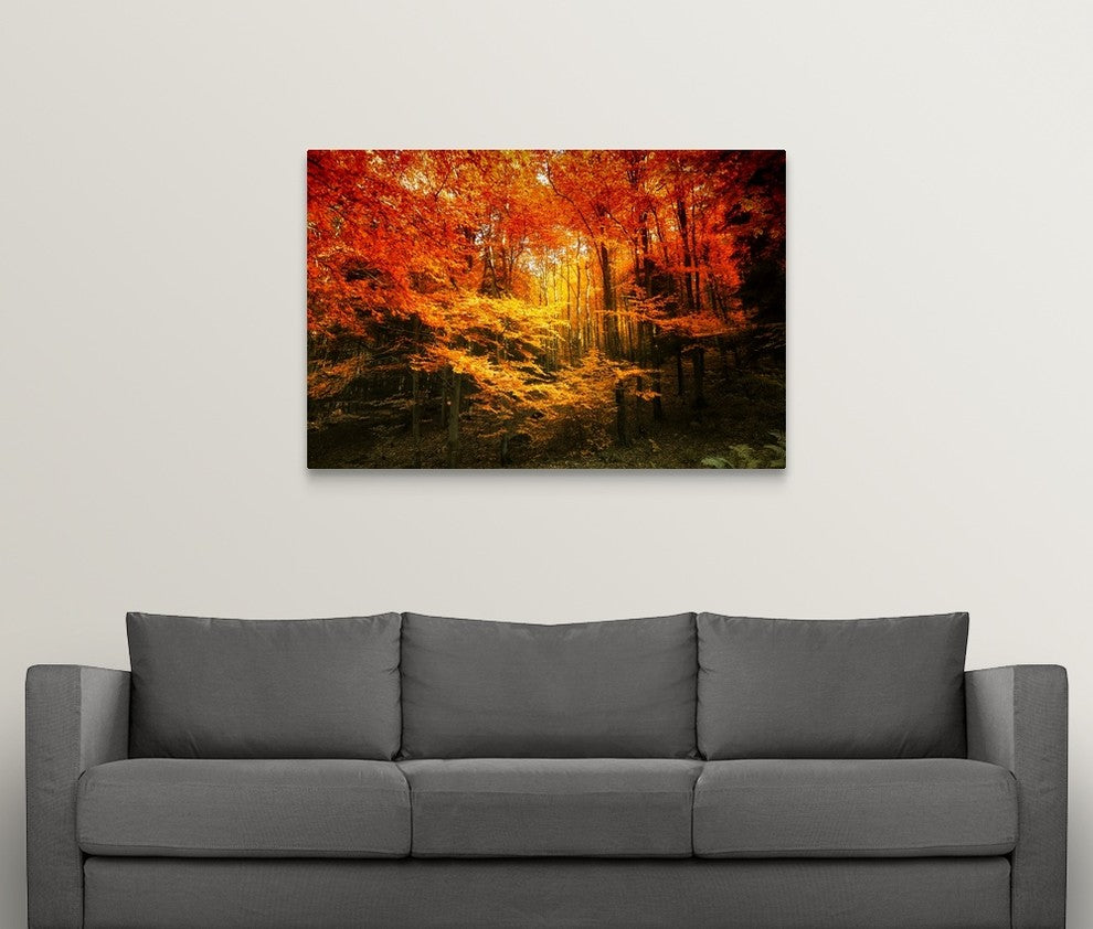 "Color Combination" Wrapped Canvas Art Print, 48"x32"x1.5"
