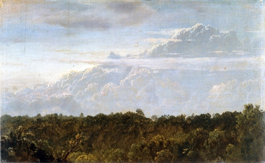Frederic Edwin Church Thunder Clouds Jamaica Wall Decal