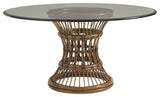 Latitude Dining Table With 60" Glass Top