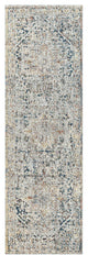 Surya Presidential PDT-2300 5'x8'2" Rug, Blue/Gray/Peach/Ivory/Burnt Orange
