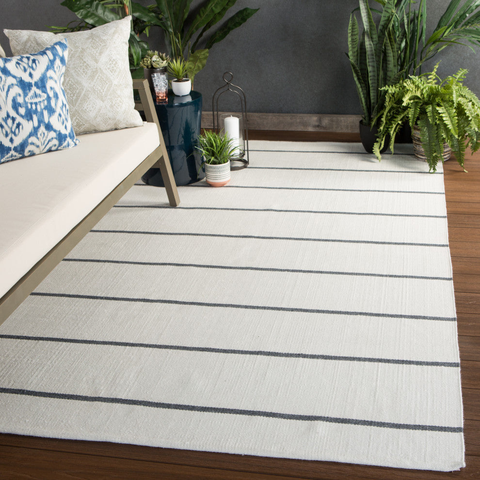 Jaipur Living Corbina Stripes Ivory Rug, 8'10"x11'9"
