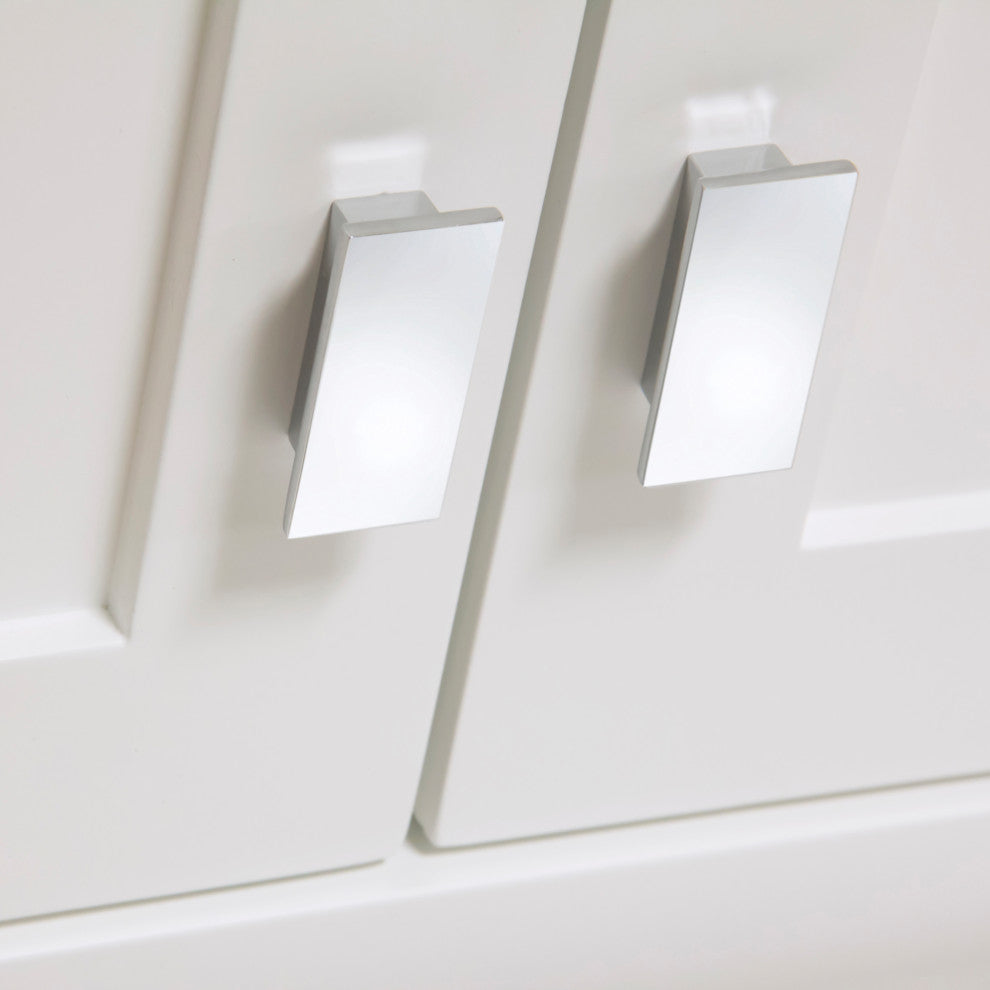 Madison 24" W x 33" H x 8" D Bath Storage Wall Cabinet, Pure White