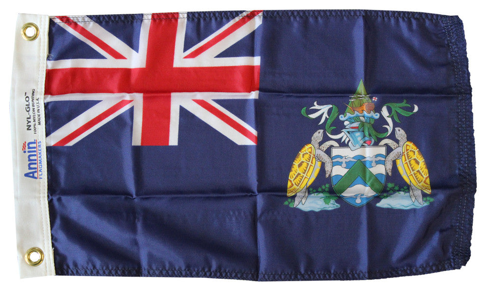 Ascension Islands, 12"x18" Nylon Flag